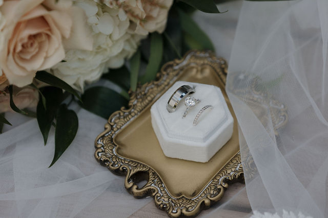 Wedding ring detail
